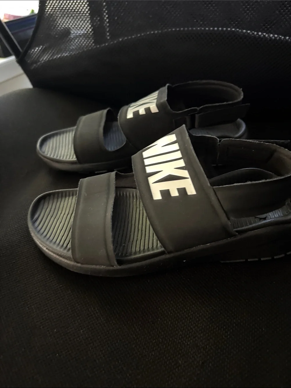 Nike Women’s Slide Sandals with White Logo